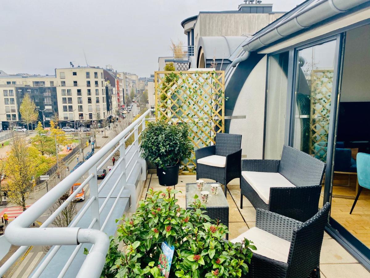 The Luxury Green Penthouse In City Center With Terrace And Free Parking Luxembourg Exterior photo