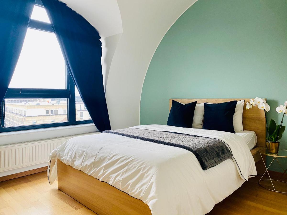 The Luxury Green Penthouse In City Center With Terrace And Free Parking Luxembourg Exterior photo